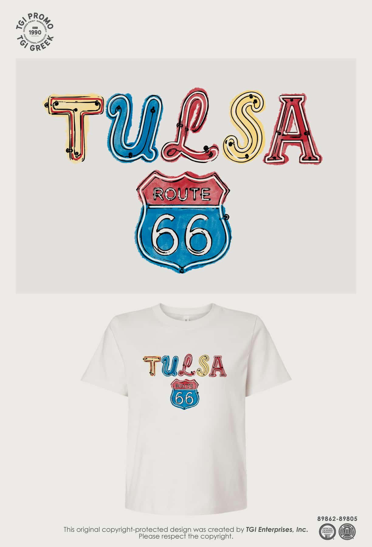TGI Promo – Cap Cruise Neon T-Shirt