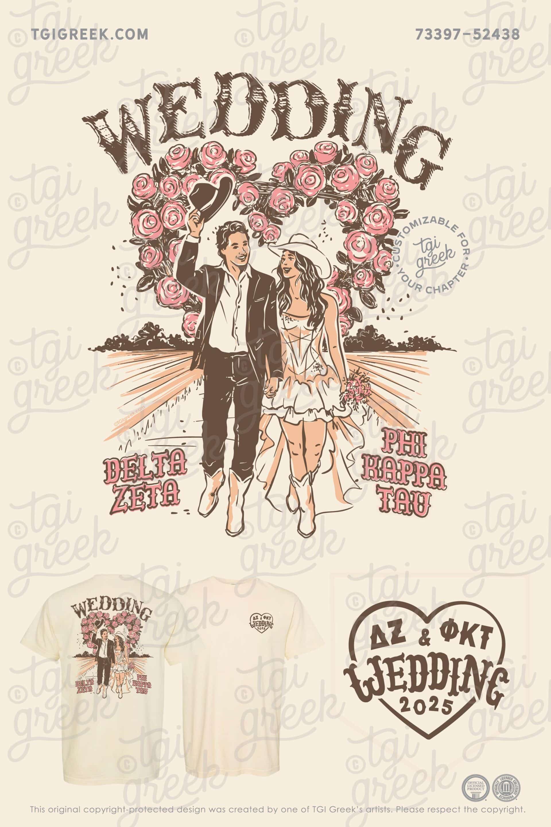 Delta Zeta – TXSU Greek Wedding
