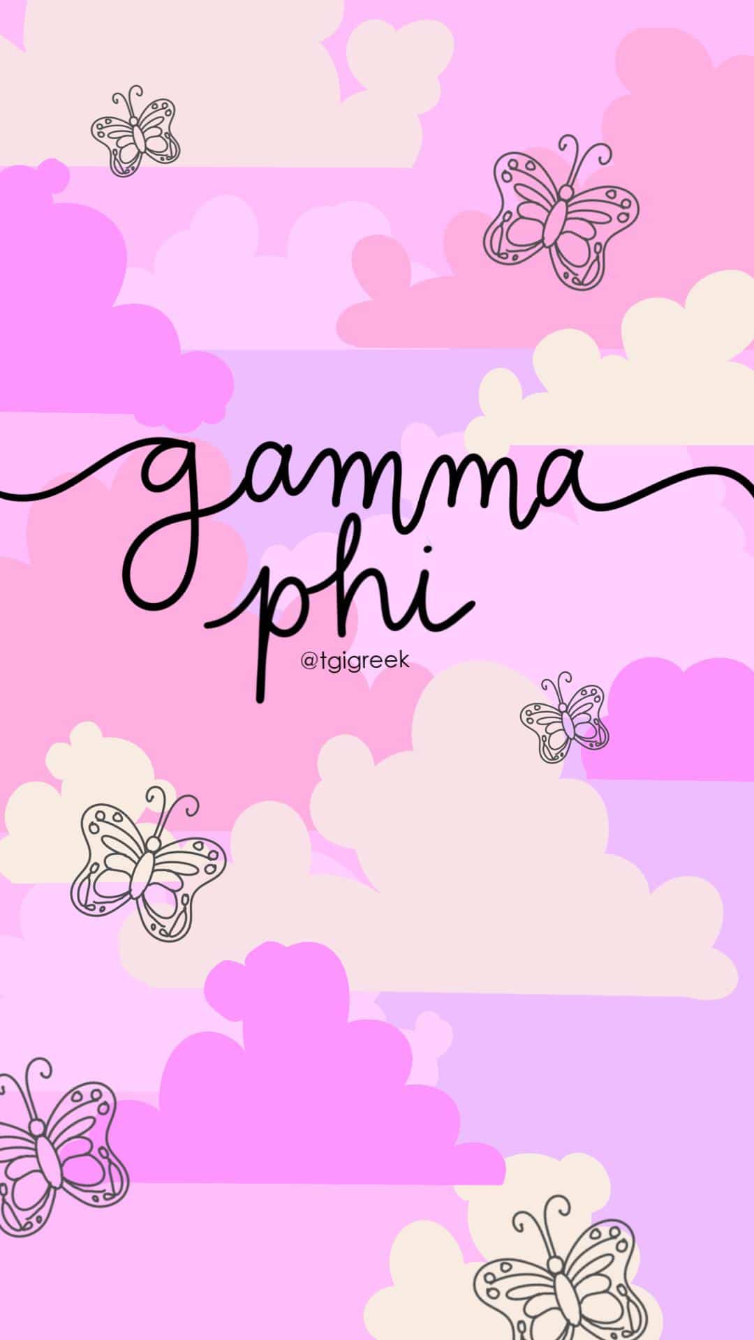 Gamma Phi Beta – Pink Nature