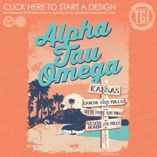 Alpha Tau Omega-KU Flamingle Date Party