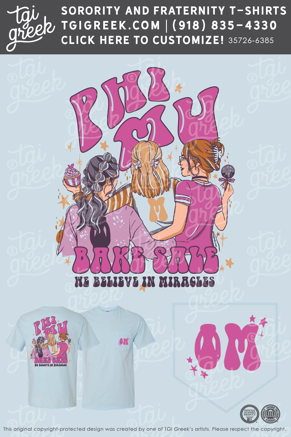 Phi Mu – TSU Bake for CMNH