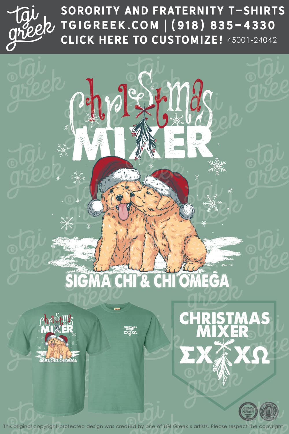 TGI – Sigma Chi Christmas Pup