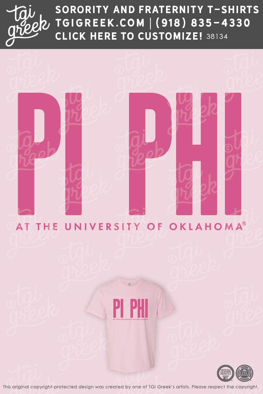 Pi Beta Phi – OU Spring PR Tee