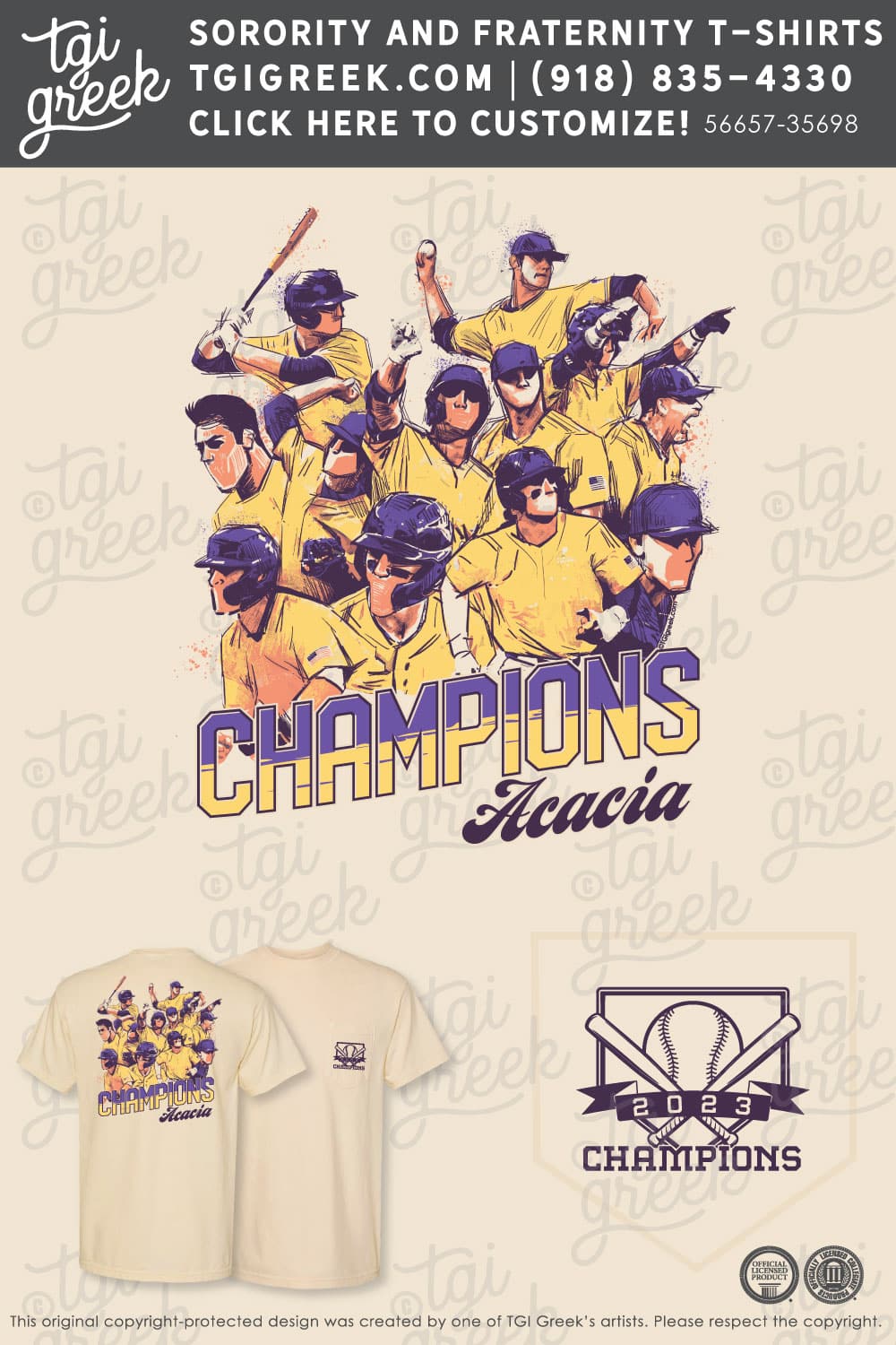 Acacia – LSU National Championship – Team