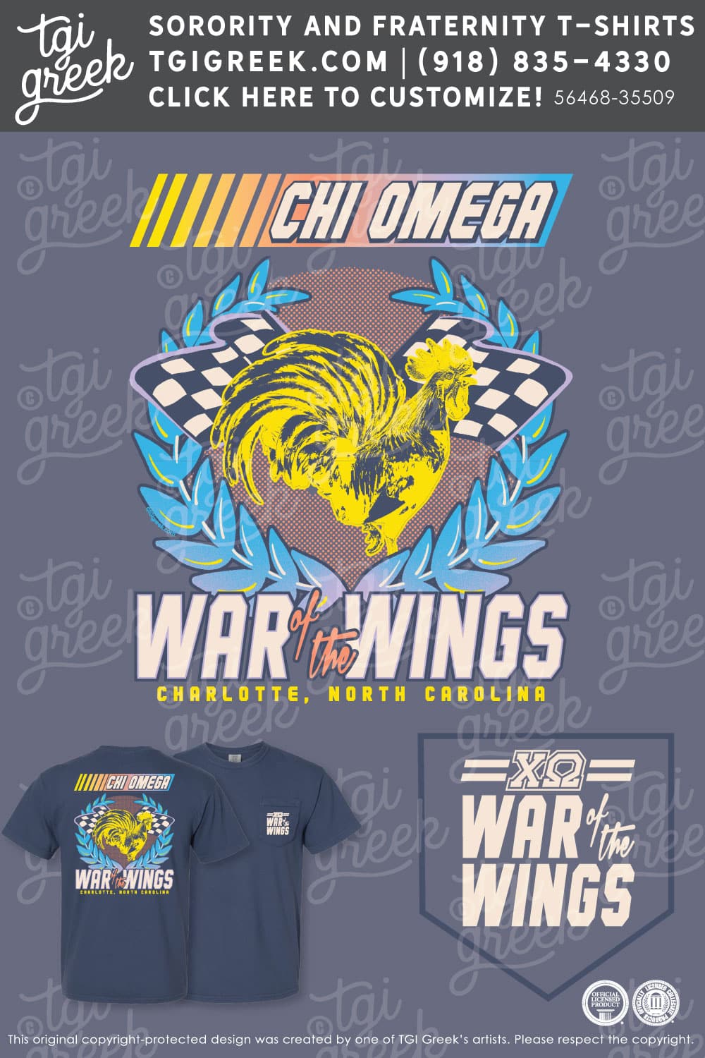 Chi Omega – UNCCH War Of The Wings
