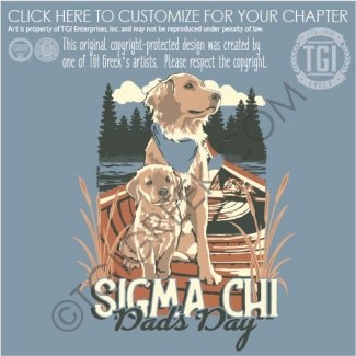TGI-Sigma Chi Dads Day Canoe Puppy