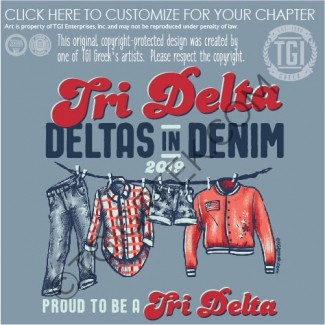 Delta Delta Delta-ISU Deltas in Denim