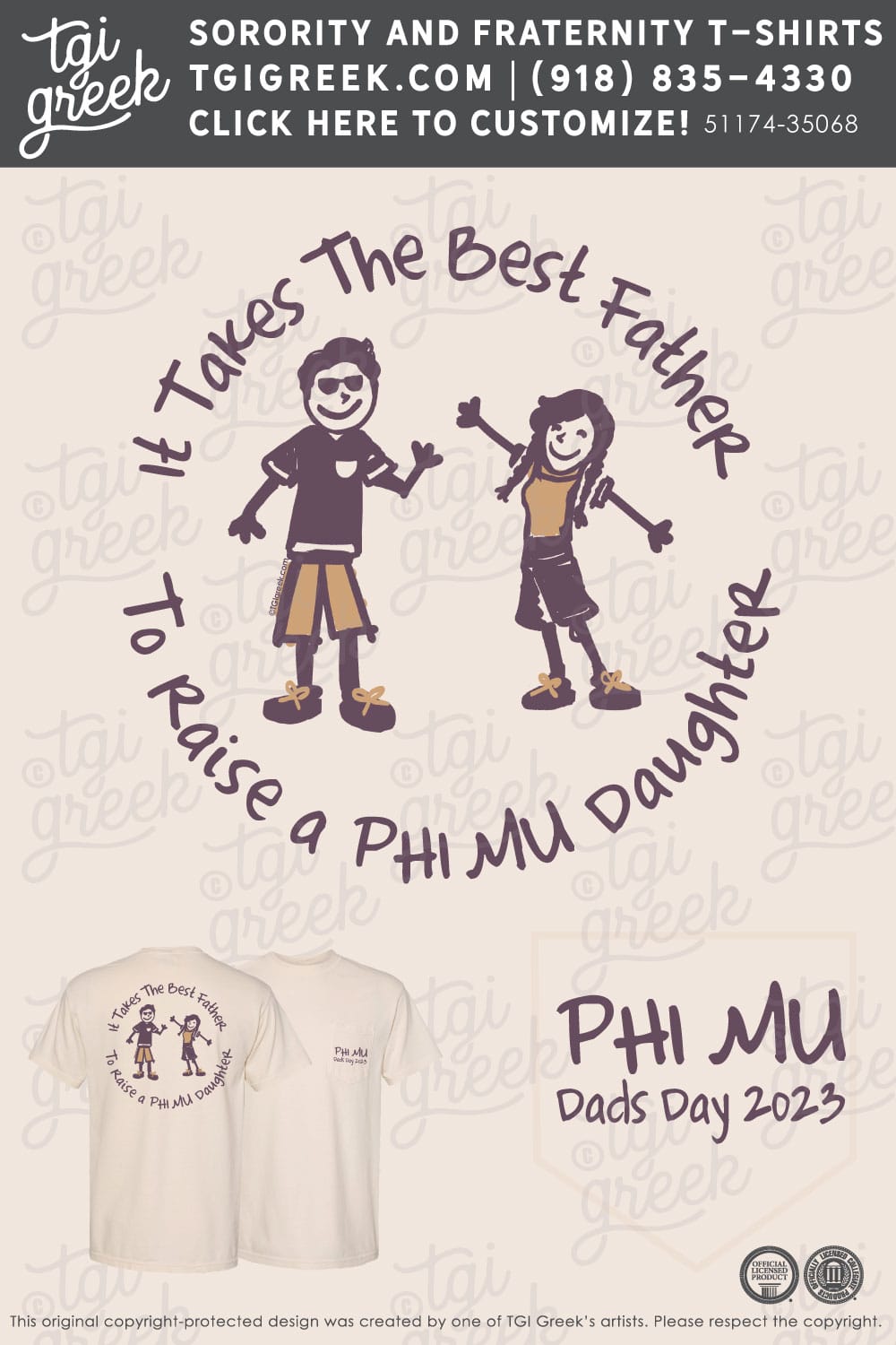 Phi Mu – NICHS Dads Day