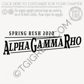 Alpha Gamma Rho – OSU Spring Rush