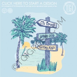 TGI-Chi Omega Beach Sig-