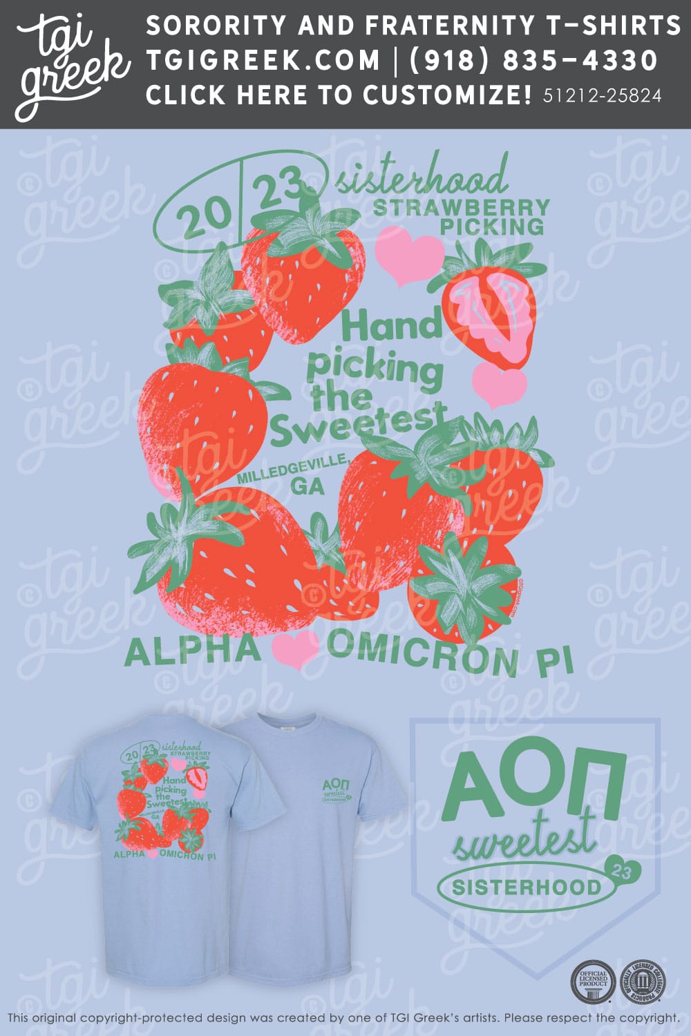 TGI – Alpha Omicron Pi Strawberries