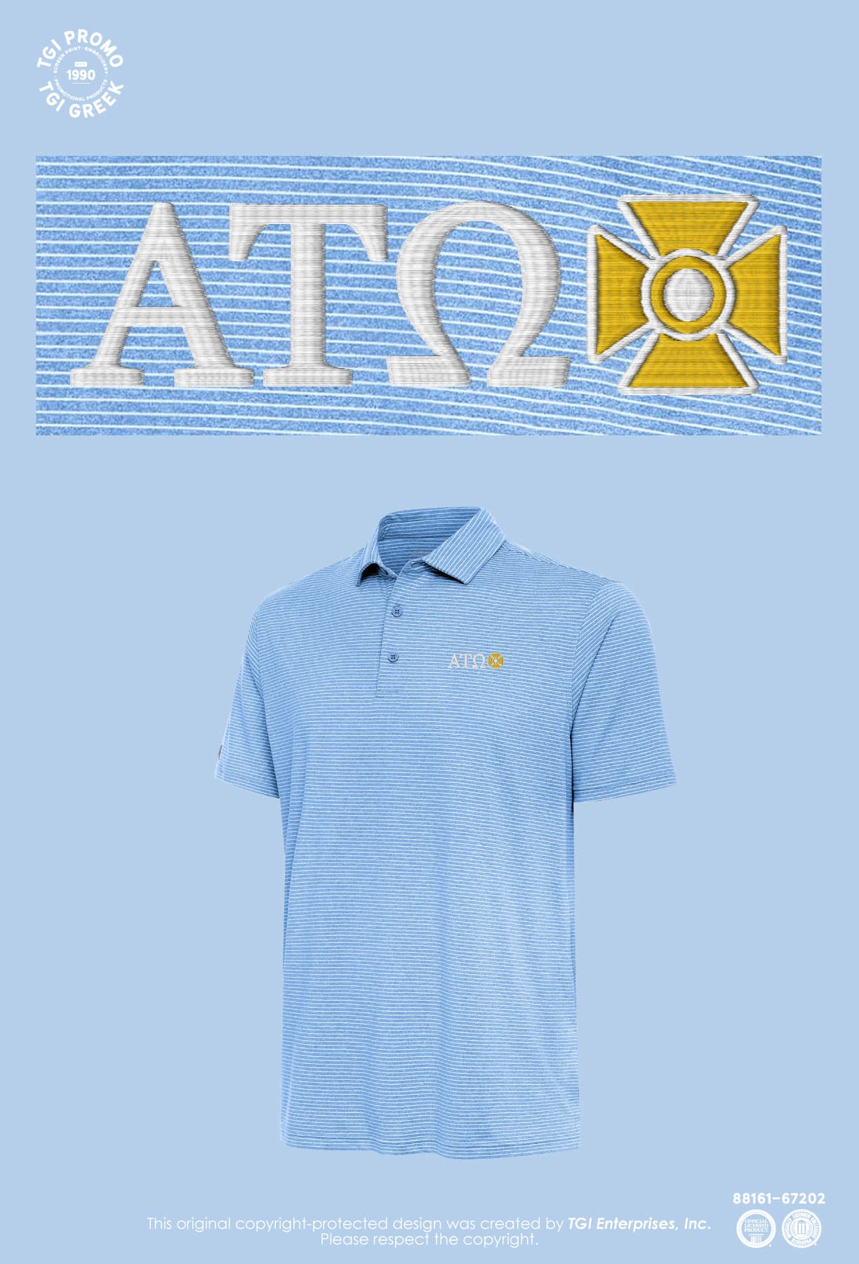 Alpha Tau Omega – TGI Greek Fraternity Polo