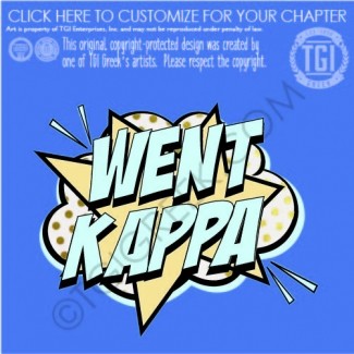 Kappa Kappa Gamma-OSU bid Day Shirt Went Kappa