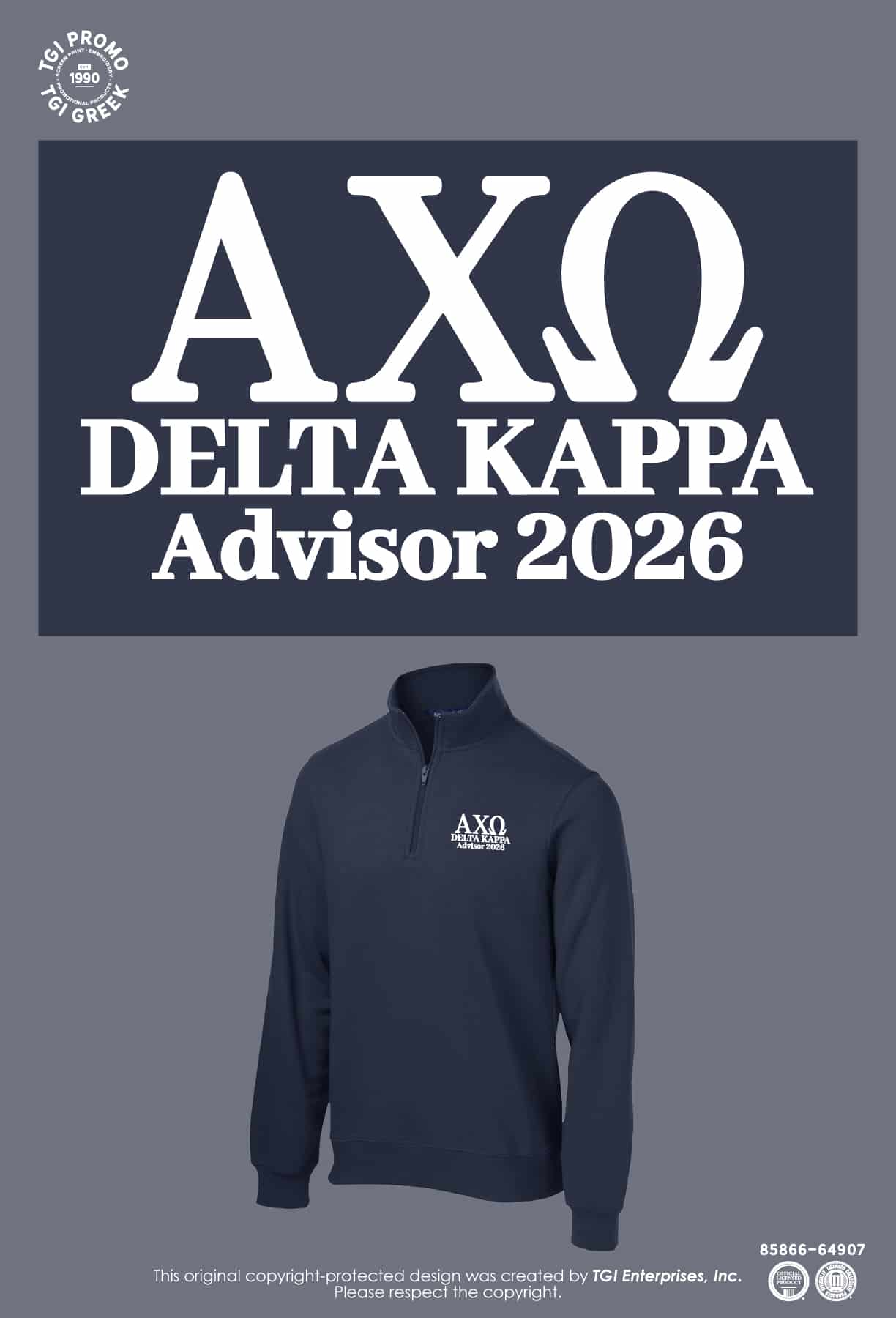 Alpha Chi Omega – SHSU Advisor Merch