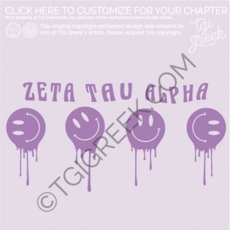 TGI – Zeta Tau Alpha Smiley