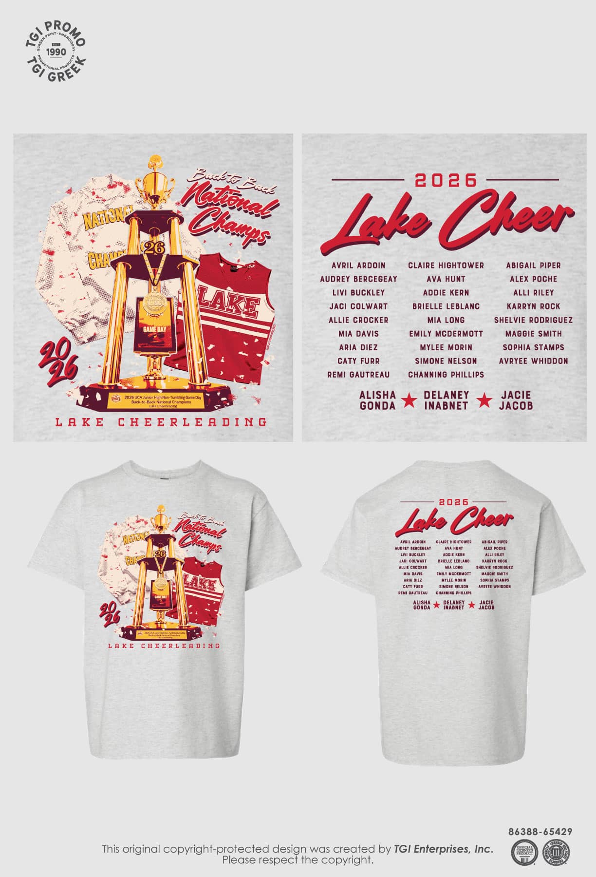 Ascension Public Schools – National Champ Shirt