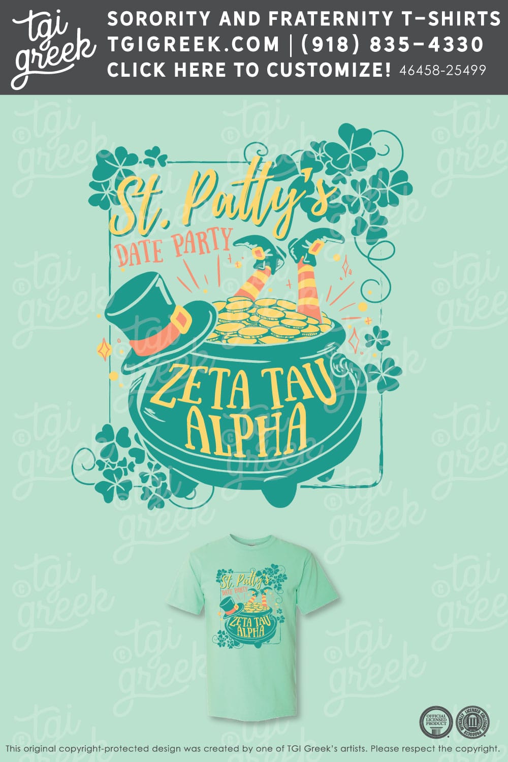 TGI – Zeta Tau Alpha Pot Of Gold