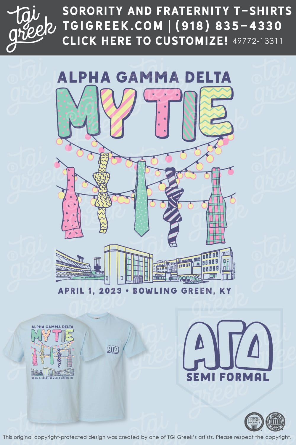 Alpha Gamma Delta – WKU My Tie