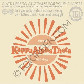 Kappa Alpha Theta – Bid Day