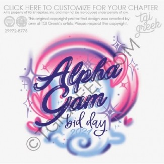 Alpha Gamma Delta – bid Day
