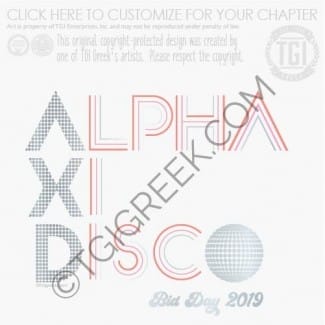 Alpha Xi Delta-SU bid day