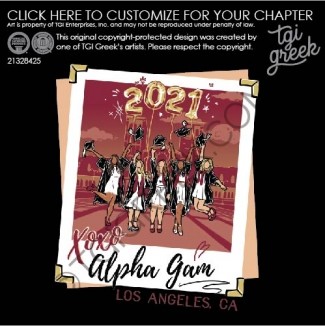 Alpha Gamma Delta – UCLA graduation