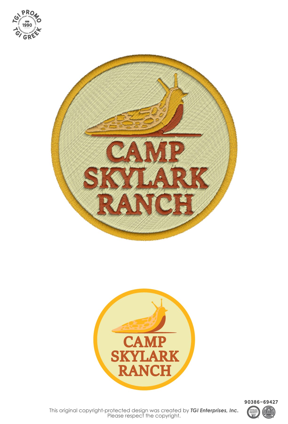 Girls Scouts Northern California – Skylark Patch