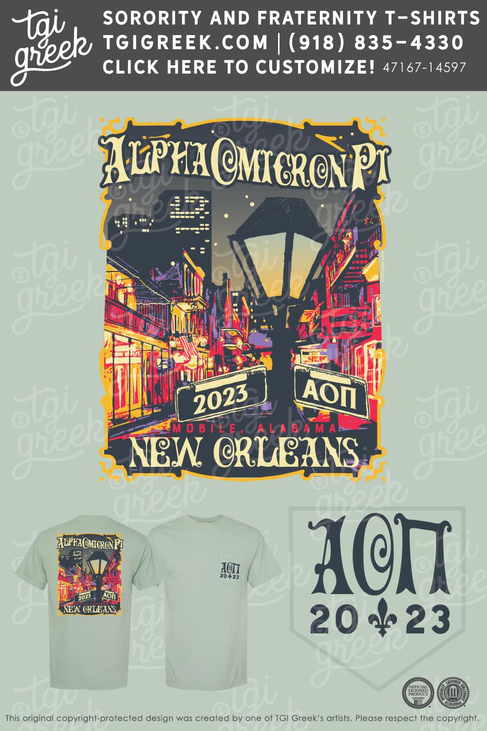 Alpha Omicron Pi – USAL Mardi Gras