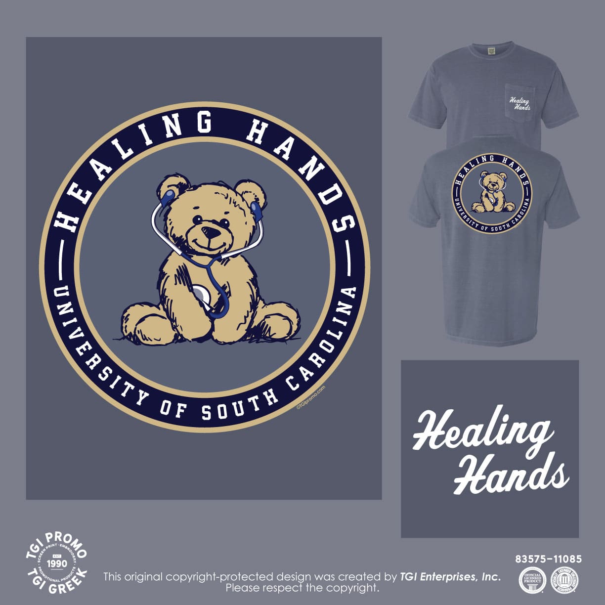 University of South Carolina – Healing Hands Tee