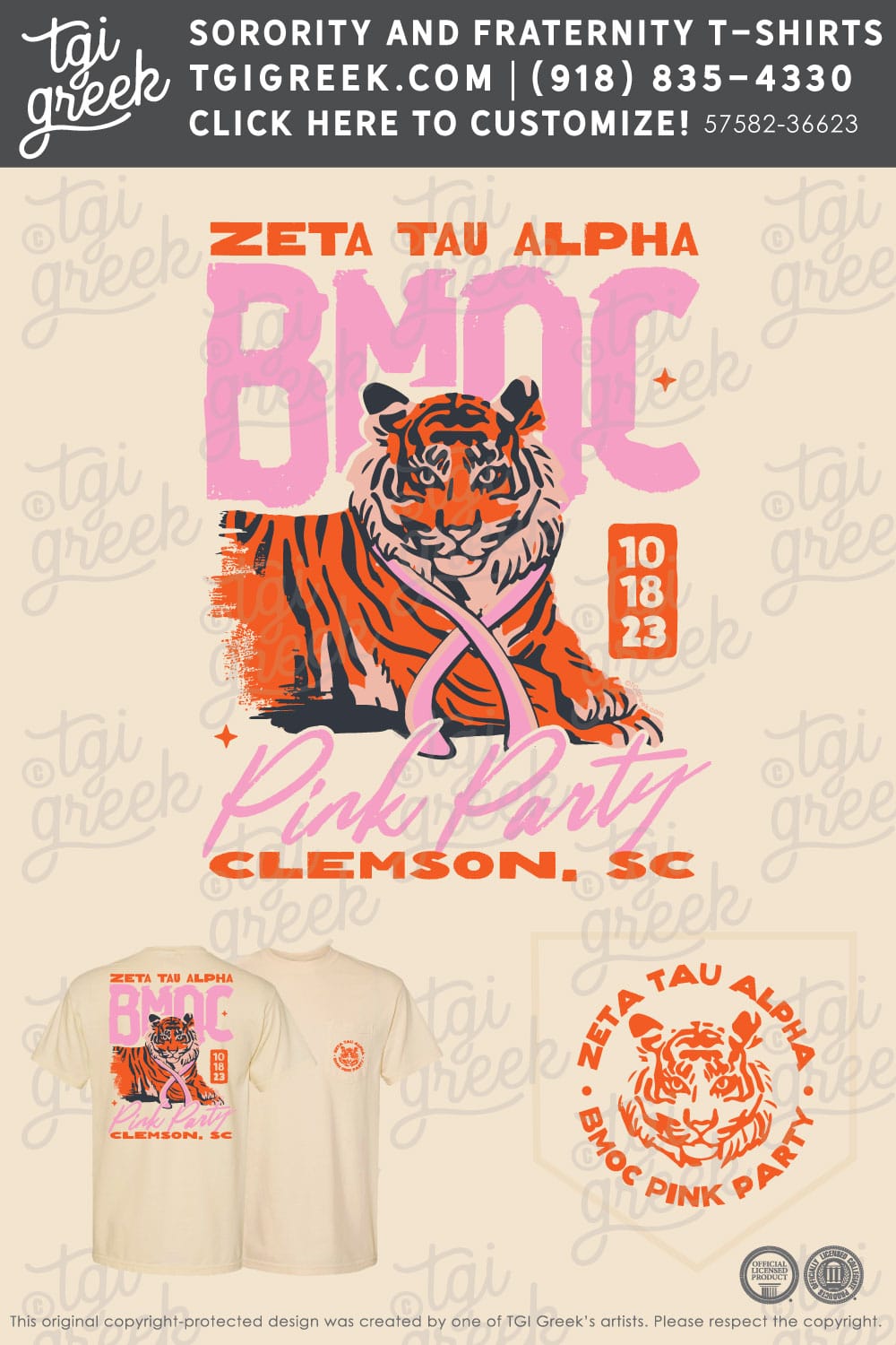 Zeta Tau Alpha – CLEM Pink Party