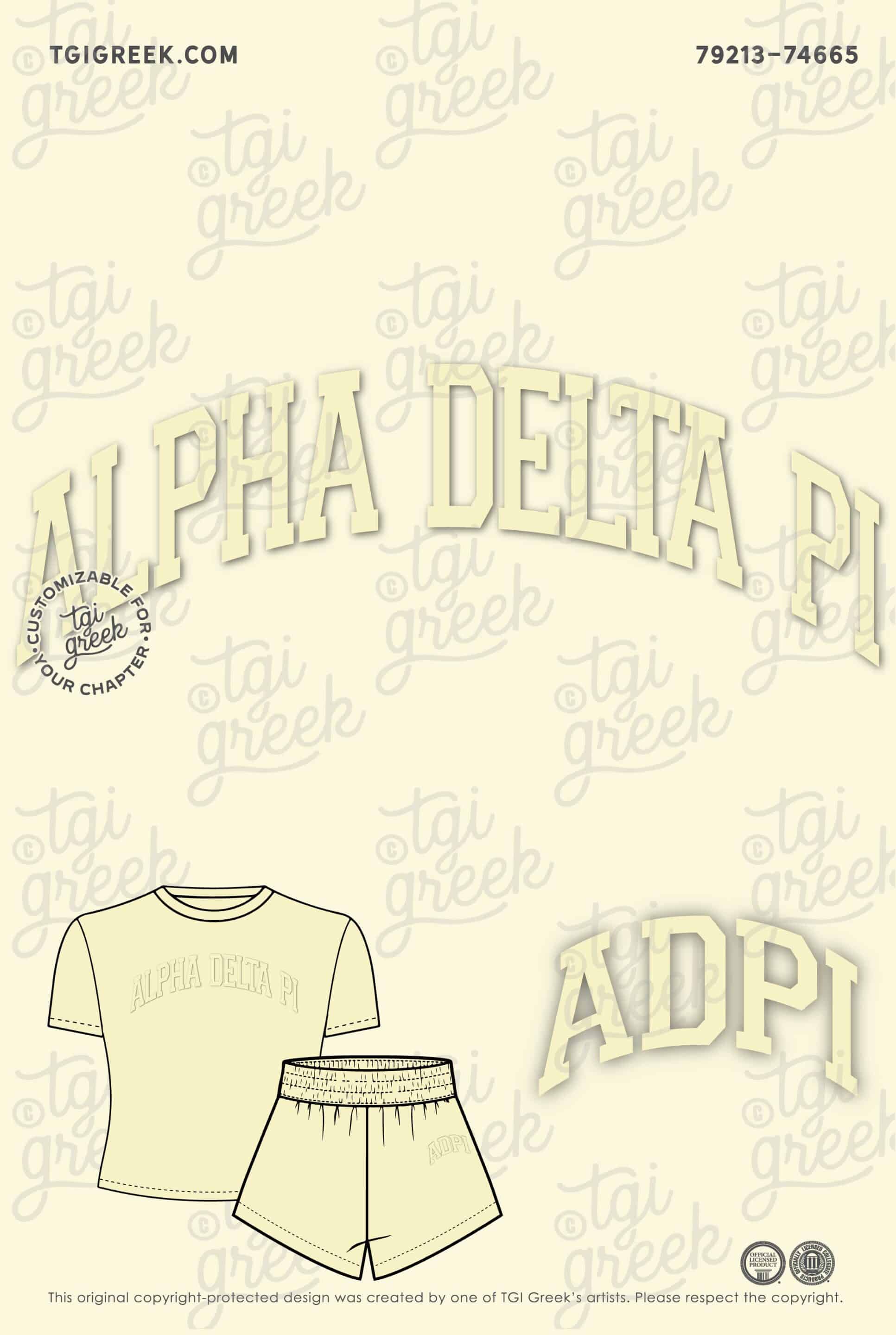 Alpha Delta Pi – PENNST First Day Top