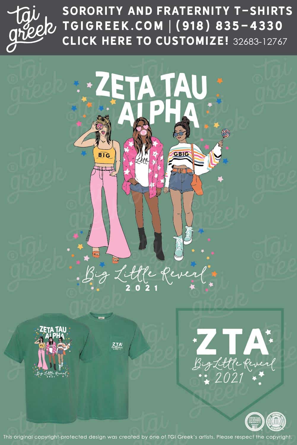 Zeta Tau Alpha – GSW Big Little Reveal