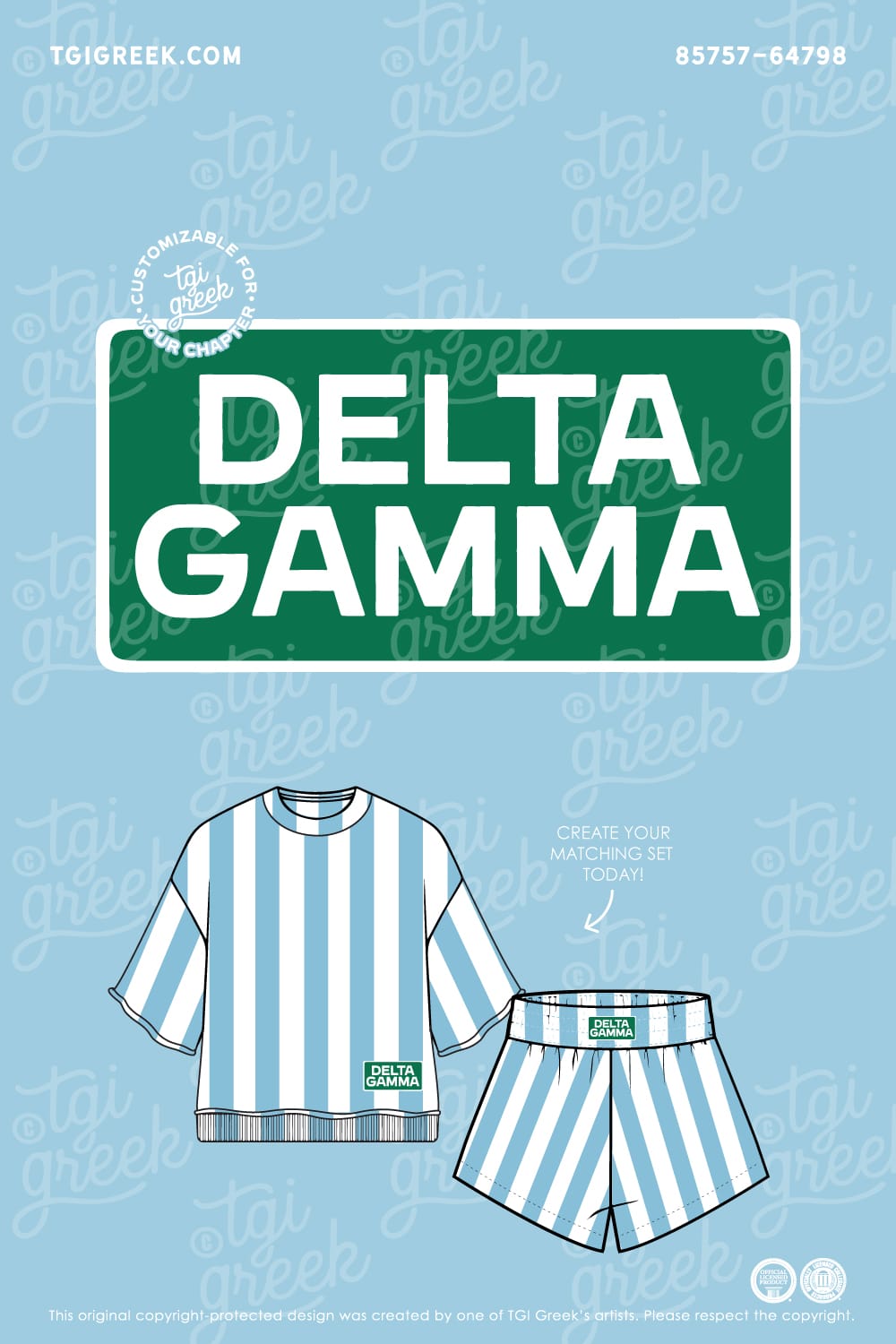 Delta Gamma – TENNK Spring PR Set