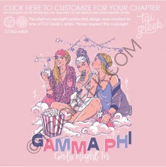 TGI – Gamma Phi Beta Sister Sleepover