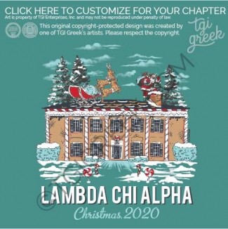 Lambda Chi Alpha – UAL christmas House