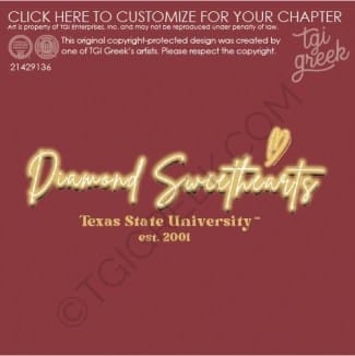 Diamond Sweethearts -TXSU Fall