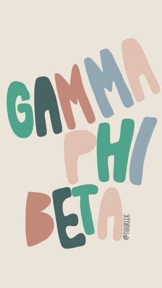 TGI Greek Phone Background