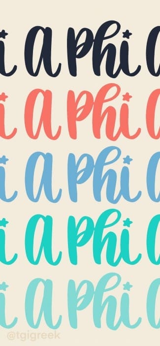TGI Greek Phone Background