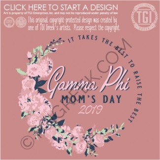 Gamma Phi Beta-OU Moms Day Flower