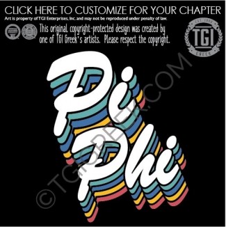 TGI – Pi Beta Phi Stacked Script