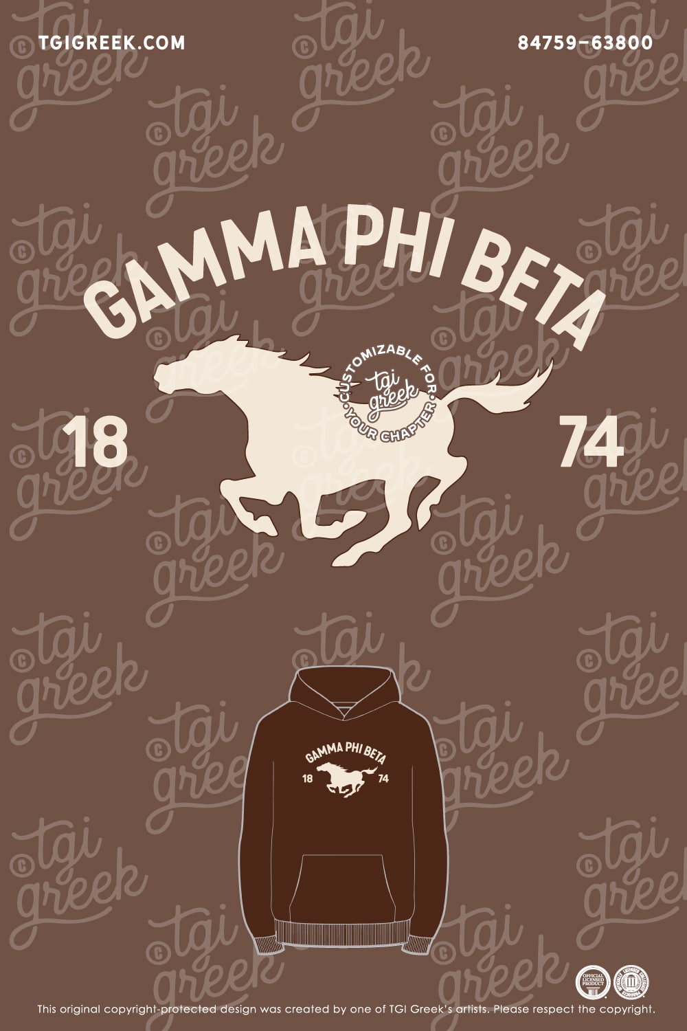 Gamma Phi Beta – PR Hoodie