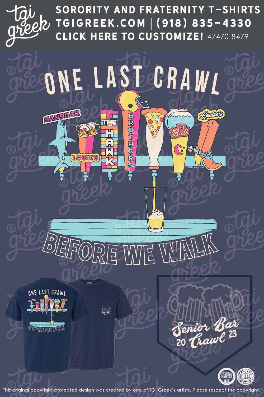 Bar Crawl – Lawrence KS Senior Bar Crawl