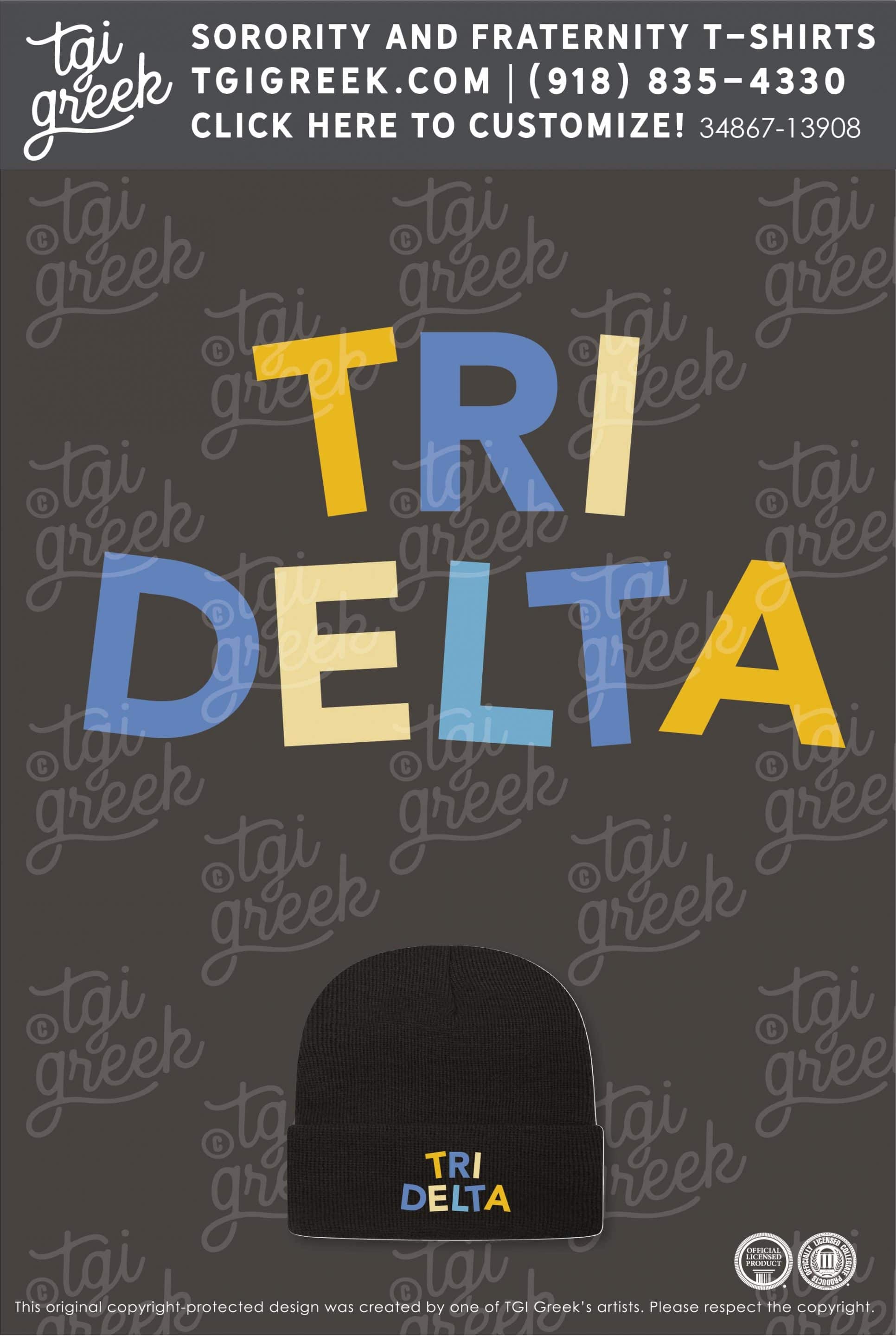TGI – Delta Delta Delta Jan Live Sale