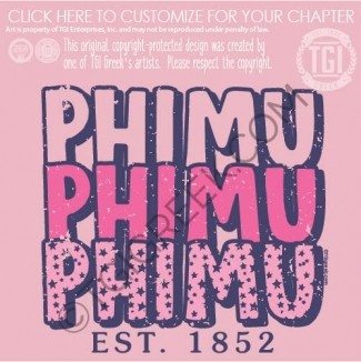 Phi Mu – bid Day