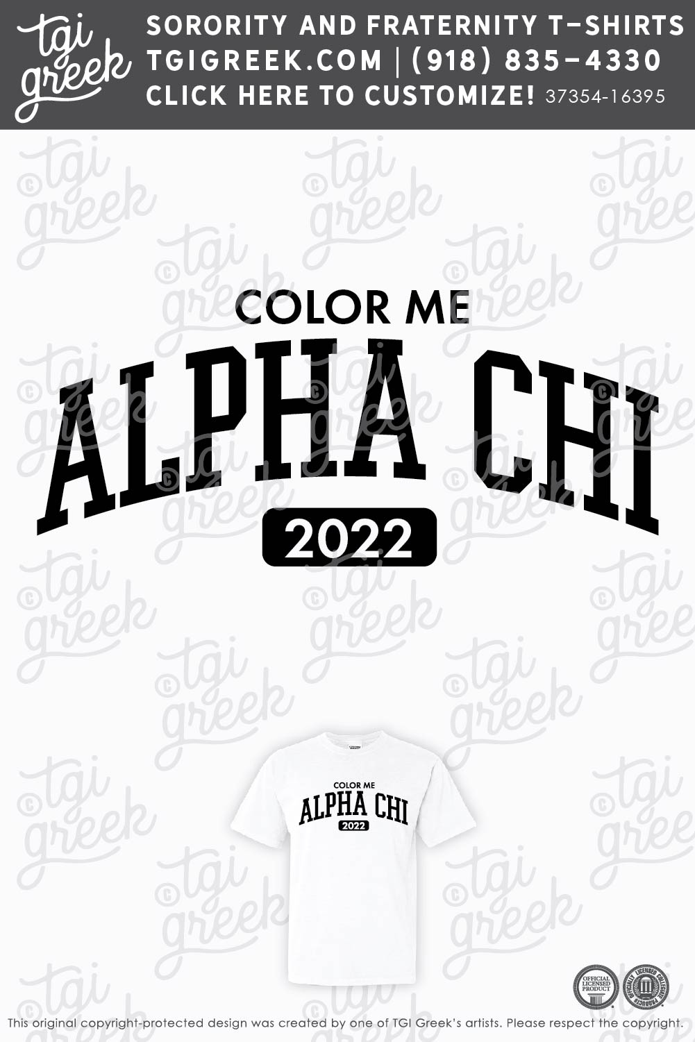 Alpha Chi Omega – FSC Color Me Alpha Chi