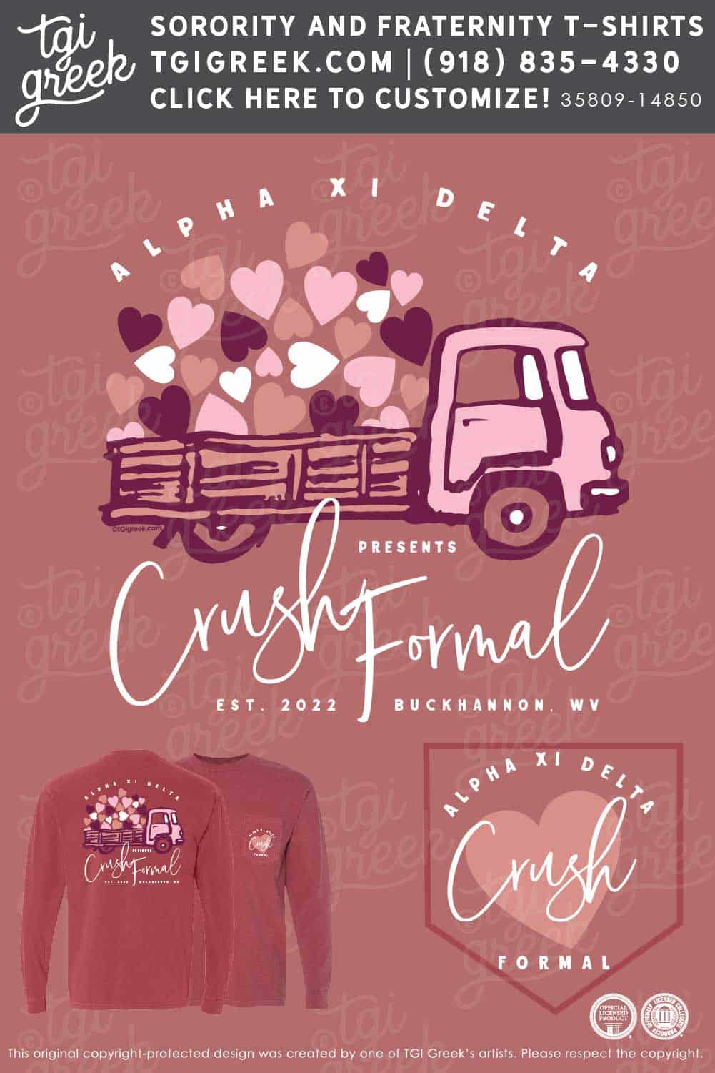 Alpha Xi Delta – WVWU Crush Formal