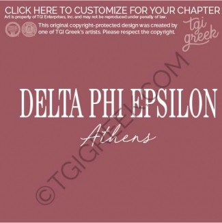 Delta Phi Epsilon – UGA pr crew