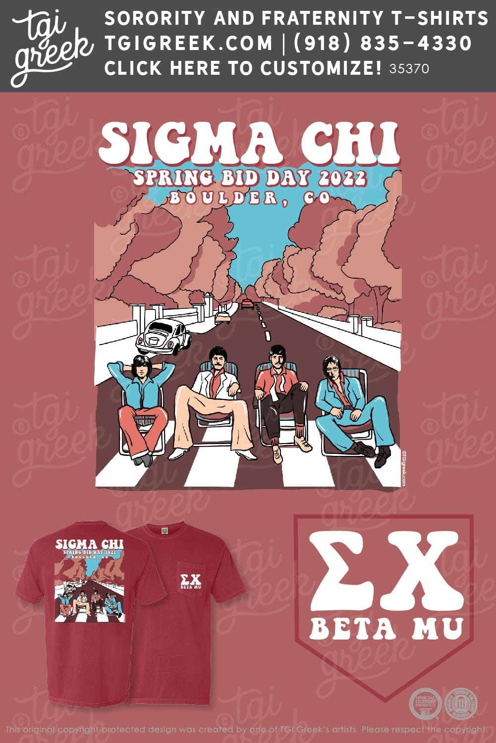 Sigma Chi – UCOL BLD Bid Day
