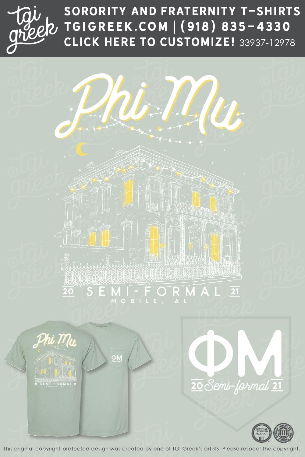 Phi Mu – USAL Semi Formal