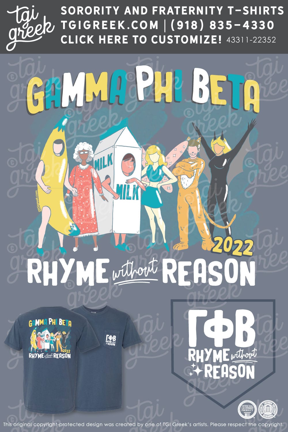 Gamma Phi Beta – UGA Rhyme Without Reason